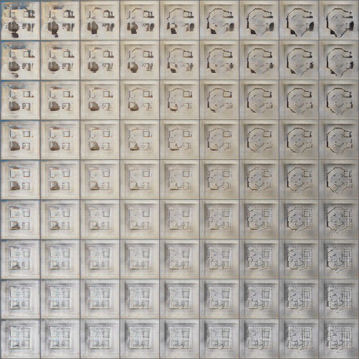 Latent space smooth interpolation 1