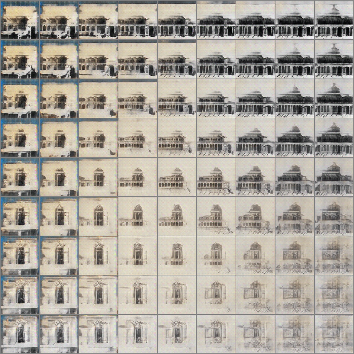 Latent space smooth interpolation 2