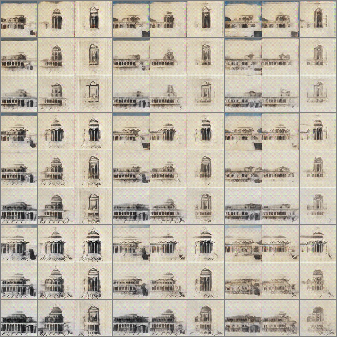 Latent space varied interpolation 2