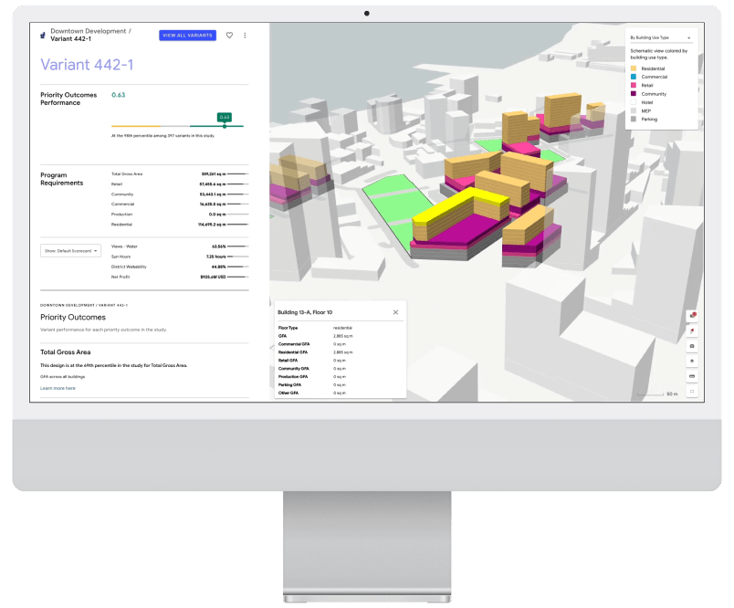Delve product interface