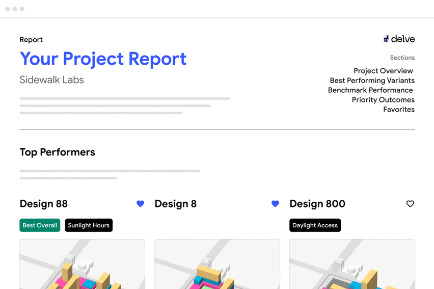 Delve → Google Earth Design