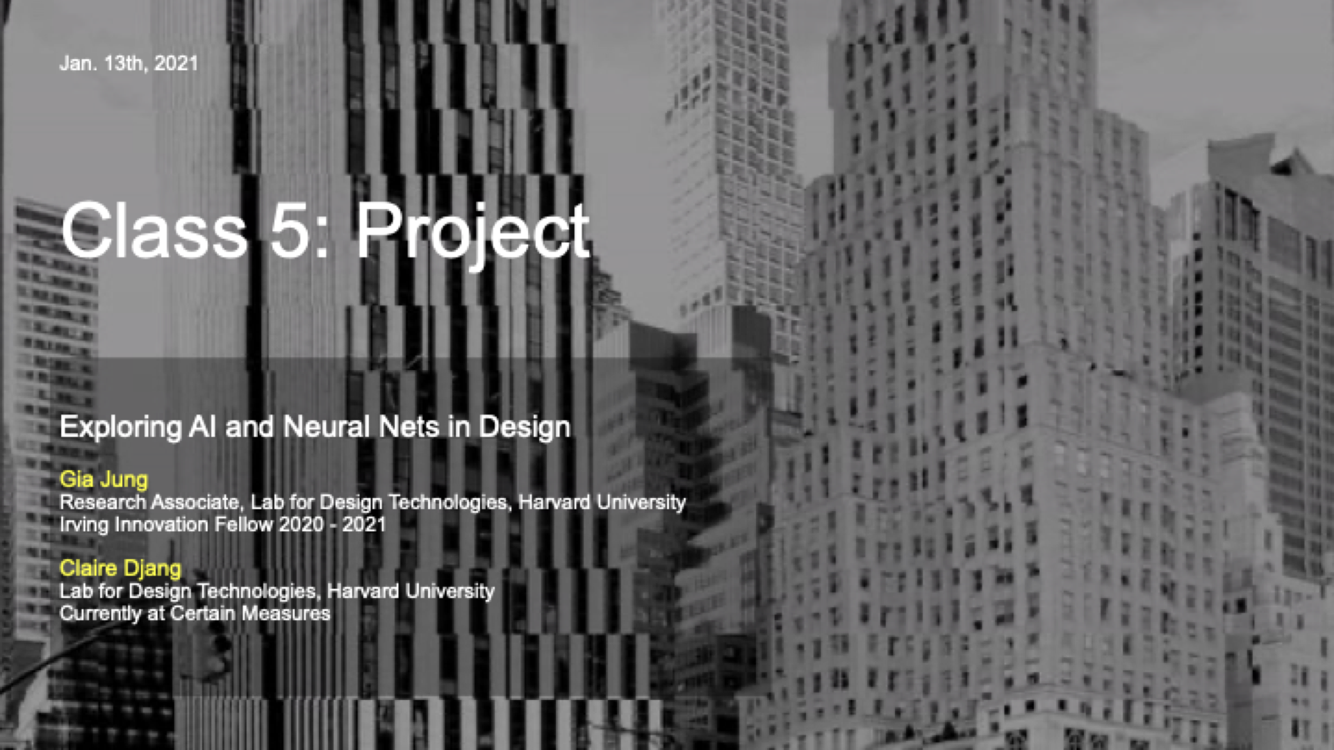 Day 5: Project (Final)